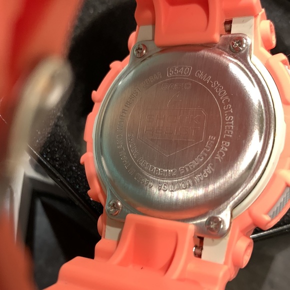 Women’s Casio G Shock Limited Edition Couple Analog/Digital Watch Step Tracker - Picture 8 of 10